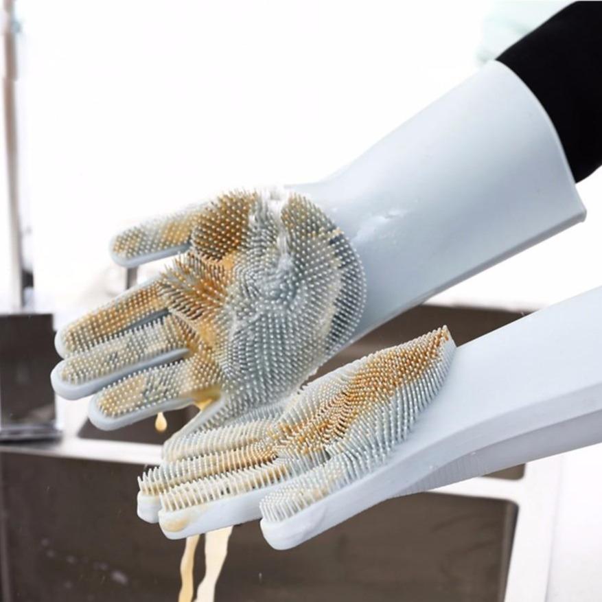 Easyclean⢠Magic Silicone Multipurpose Gloves