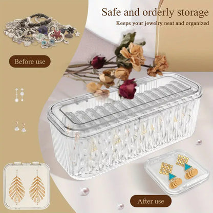 Acrylic Jewellery Organizer ( 1 Big Box + 14 Small Boxes )
