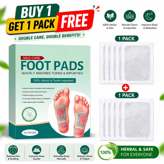 Premium Detox Foot Patches (Pack of 10) Buy 1 Get 1 Free