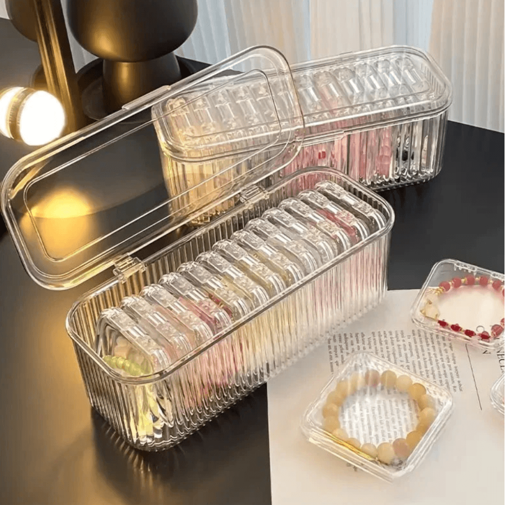 Acrylic Jewellery Organizer ( 1 Big Box + 14 Small Boxes )